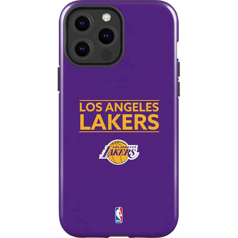 NBA Los Angeles Lakers Standard - Purple iPhone 15 Pro Max Impact Case